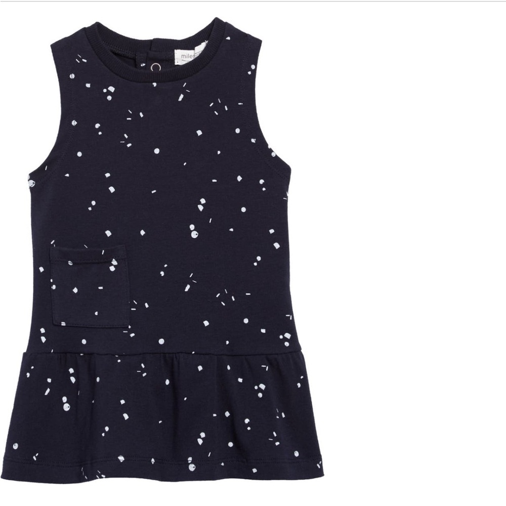 Miles Baby Print Sleeveless Dress- NWT